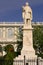 Greece Zante statue of Dionysios Solomos