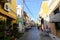 Greek Alley - Aegina island, Greece