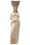 Greek ancient statue of the Caryatid