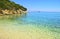 Greek beach landscape at Ithaca island - Ionian islands