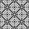 Greek black and white geometric seamless pattern. Ornamental symmetrical background. Repeat patterned backdrop. Strucrured greek