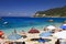 Greek blue beach, Lefkada, Greece