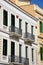 Greek building with balconies, Heraklion.