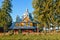 Greek Catholic church placed in GÅ‚adyszÃ³w, Poland, build in 1938-1939