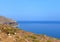 Greek coastal view - Stock Image