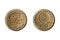 Greek coin of a hundred drachmas