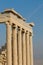 Greek columns, acropolis, athens
