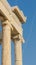 Greek columns, acropolis, athens