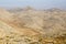 Greek Crete mountain range with highest mountain Ida Psiloritis, very dry hard terrain with sharp rocks and stones, natura park