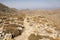 Greek Crete mountain range with highest mountain Ida Psiloritis, very dry hard terrain with sharp rocks and stones, natura park