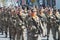 Greek Cypriot National Guard on parade