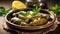 Greek Dolmades dish - stock concepts