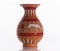 Greek earthenware vase with a pattern