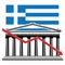 Greek financial crisis graph