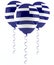 Greek flag balloon