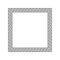 Greek frame. Meander pattern border square. Greek rectangle frame. Greece ornament. Grecian ancient style. Roman design. Geometric