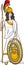 Greek goddess athena cartoon