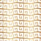 Greek gold seamless pattern. Meander golden background. Repeated greece texture. Grecian ancient key style. Repeating roman geomet