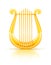 Greek golden lyre