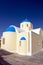 Greek island church santorini