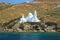 Greek island classic church cyclades