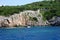 Greek Island Cliff