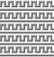 Greek key design. Seamless greek texture pattern.