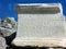 Greek letters inscription at the stone plaque in Athens,Greece