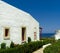 Greek mediterranean bungalow architecture