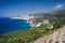 Greek monastery on a cliff above sea, Kipoureon, Kefalonia, Greece