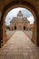 Greek orthodox Arkadi Monastery in Crete Greece