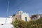 Greek Orthodox church in Oia, Santorini, The Cyclades, Greece.