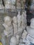 Greek philosophers` marble statues on display for sale