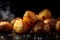 Greek Roast Potatoes. Generative AI