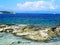 Greek rocky coasline, Ionian sea, Greece