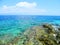 Greek rocky coastline, Ionian sea, Paxos, Greece