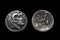 Greek silver Drachum coin of  Alexander the Great