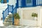 Greek style blue staircase 2