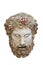 Greek theatrical mask of Dionysus