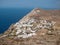 Greek village Chora in Folegandros island