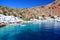 Greek village of Loutro, Crete