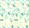 Greek watercolor seamless pattern. Abstract olives, leafs, branches on light beige background