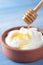 Greek yogurt with honey