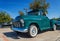 Green 1956 Chevrolet 3100 pickup truck