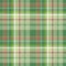 Green abstract modern plaid seamless pattern