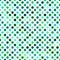 Green abstract polkadot pattern background design