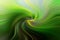 Green abstract twirl effect for background