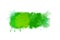 Green abstract watercolor artwork background banner