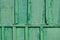 Green abstract wooden fence plank gate door background image
