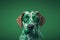 green acid dog Generative AI